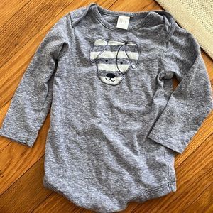 Nordstrom Baby Long Sleeve Shirt with Puppy Dog